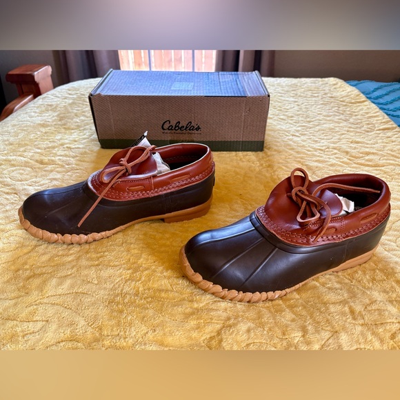 Cabela's Brown Professional Outdoor Insulated Slip On Duck Boots NWT - Picture 6 of 12